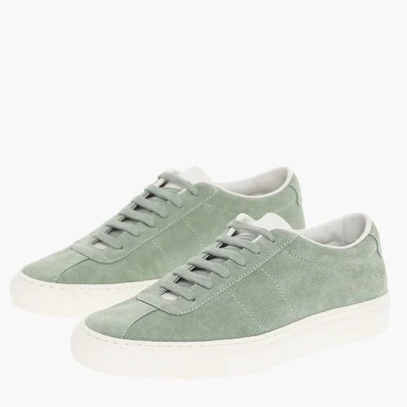 Common Projects Shoes Common Projects Sage Green Suede Poshmark